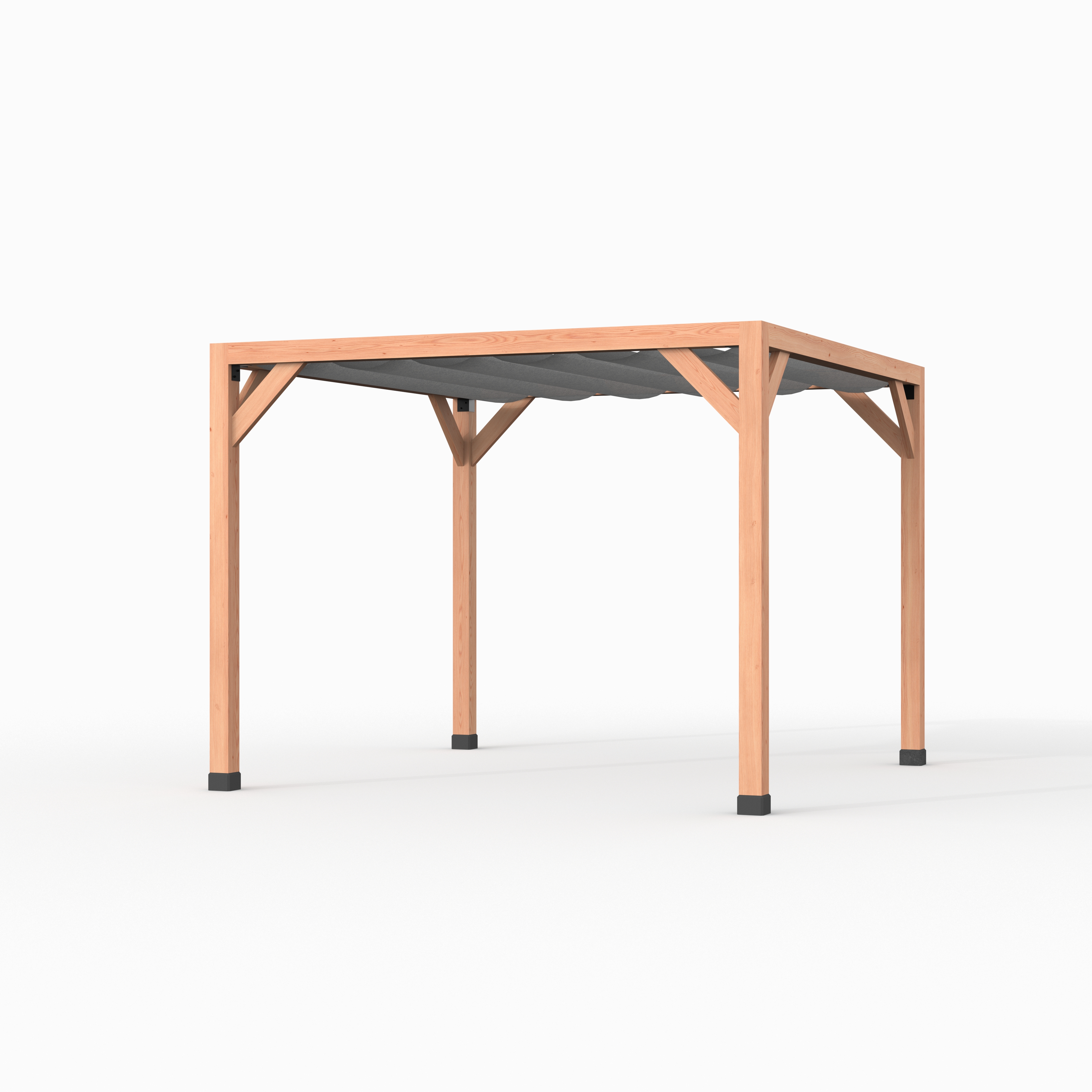 Douglas Pergola Westwood Vester Plus antraciet 324 x 324 cm - Afbeelding 1